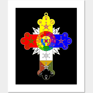 The Golden Dawn - Rose Cross. Posters and Art